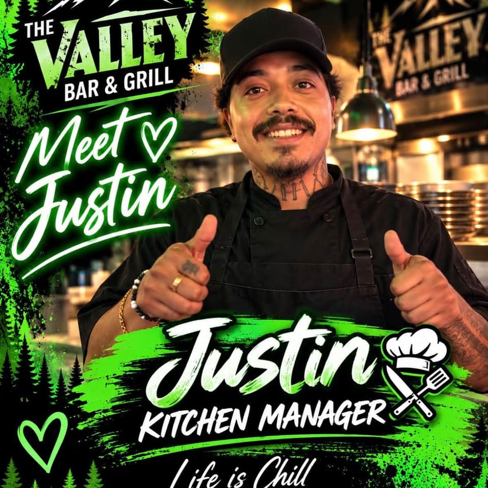 Justin, Kitchen Manager
