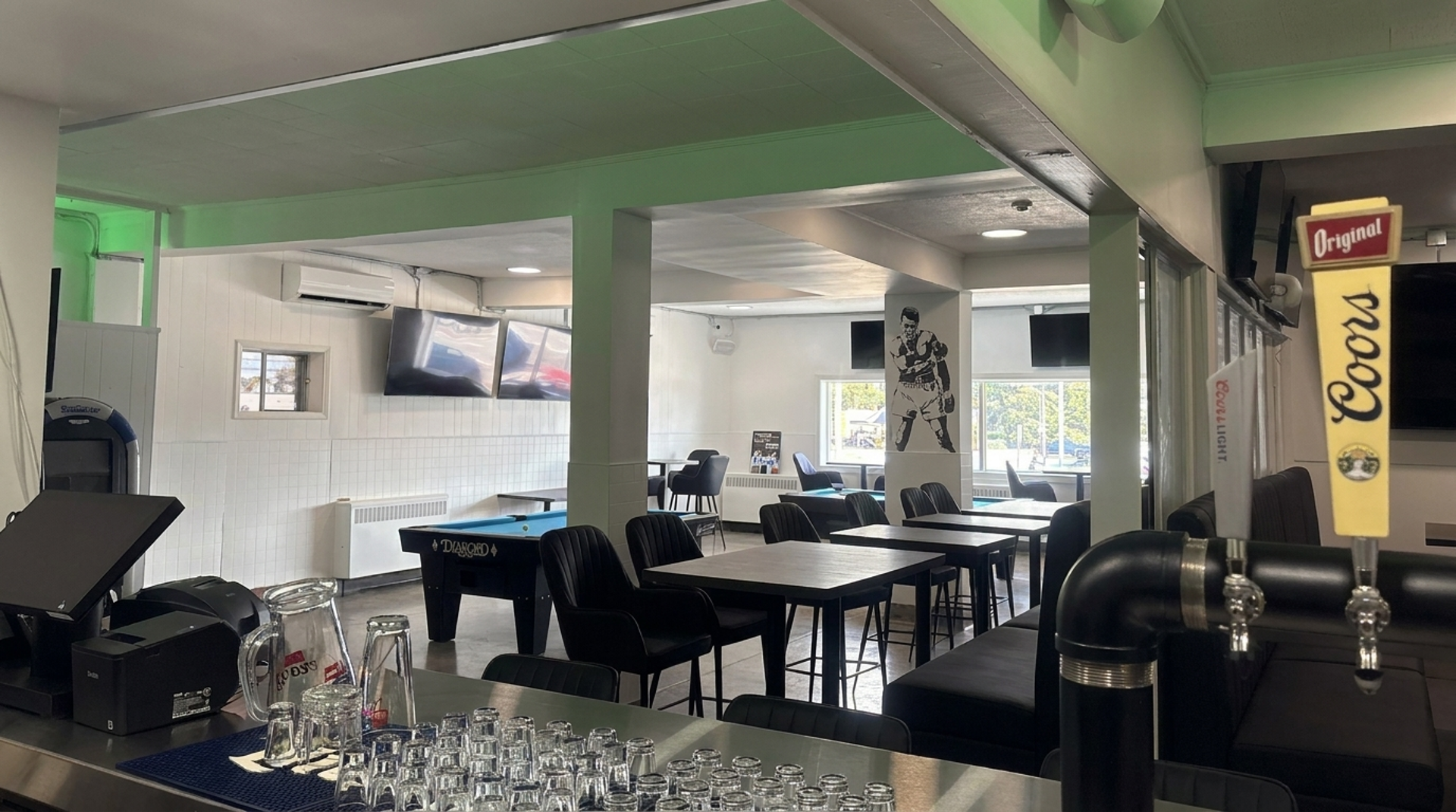 Pool, pinball and the bar
