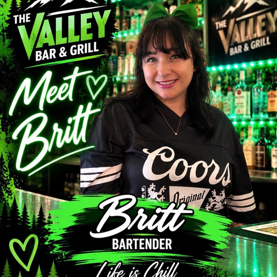 Britt, Bartender